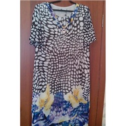 Платье Lenata 11548 леопард