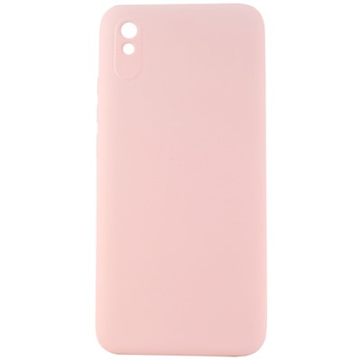 Чехол-накладка Silicone Case NEW ERA для Xiaomi Redmi 9A светло розовый