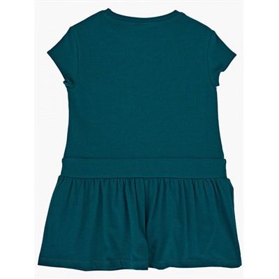 Платье (98-122см) UD 6406(2)т.зелен