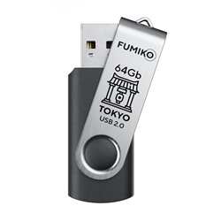 64GB накопитель FUMIKO Tokyo черный
