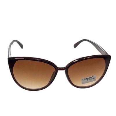 Стильные женские очки Francel лисички шоколадного цвета.