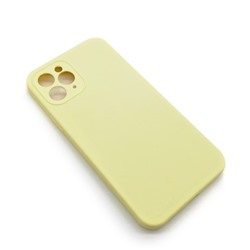 Чехол iPhone 11 Pro Silicone Case (Full Camera/No Logo) №24 Ароматный Крем