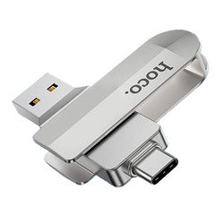 Внешний накопитель Type-C USB Hoco UD10 16Gb, серебристый
