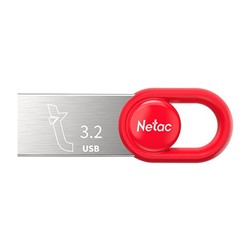 Флеш-накопитель USB 3.2 32GB Netac UM2 красный