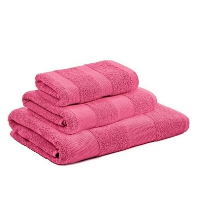 Махровое полотенце "Конфетти"-розовый 70*130 см. хлопок 100%