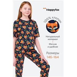 Happy Fox, Пижама для девочки Happy Fox