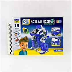 Инженерный конструктор. Solar Robot. Роботы на солнечн.батарее 3in1. 1014