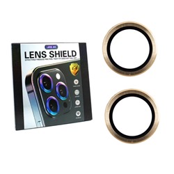 Защитное стекло линзы камеры для iPhone 14/14 Plus (комплект 2 шт.) Желтый