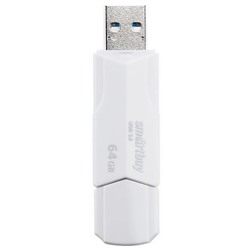 Флэш накопитель USB 64 Гб Smart Buy CLUE (white) (205853)