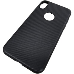 Задняя накладка Hoco Delicate shadow iPhone XS Max карбон черный*