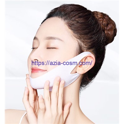 Лифтинг - маска Bisutang для укрепления овала лица с полипептидами и семенами дыни(61202)
