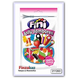 Жевательные конфеты (ассорти) Fini Jolly Jamboree Bag 180 гр