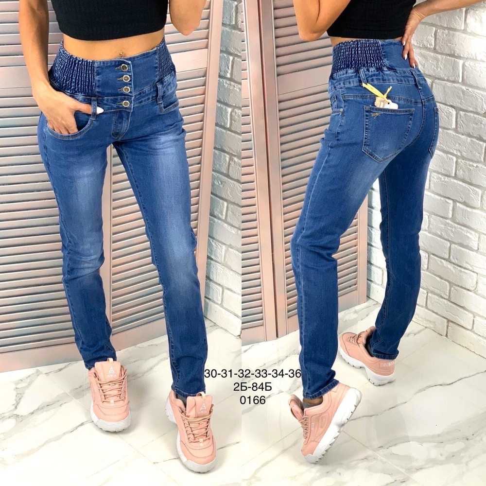 Большие джинсы женские