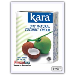 Кокосовые сливки Kara kookoskerma 24% жирности 200 мл