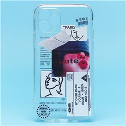 Чехол-накладка - SC273 для "Apple iPhone 11 Pro" (001) (прозрачный) (205023)