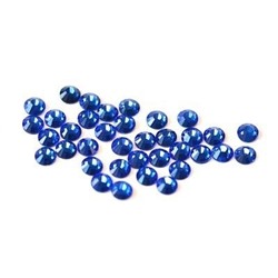 Стразы кристалл 50 шт. темно-синие №16