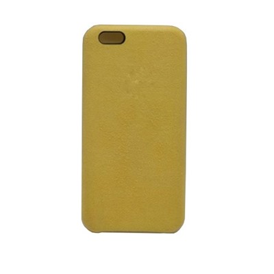 Чехол iPhone 6/6s Alcantara Case в упаковке Желтый