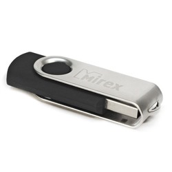 Флеш-накопитель USB 32GB Mirex SWIVEL чёрный (ecopack)