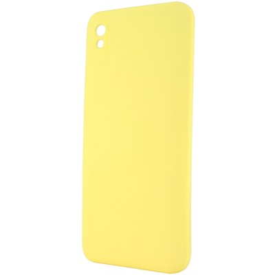 Чехол-накладка Silicone Case NEW ERA для Xiaomi Redmi 9A желтый