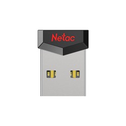 Флеш-накопитель USB 64GB Netac UM81 Ultra чёрный металл