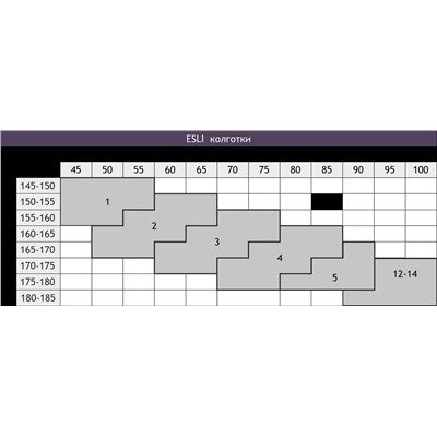 Esli, Женские колготки 120 ESLI