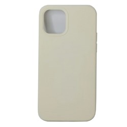 Чехол iPhone 12 Mini (5.4) Silicone Case Full №11 в упаковке Античный белый