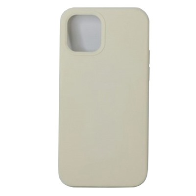 Чехол iPhone 12 Mini (5.4) Silicone Case Full №11 в упаковке Античный белый