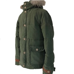 Размер 44. ​Современная утепленная мужская куртка Adrian цвета Army Green.