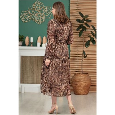 Платье Anastasia Mak 785 коричневый