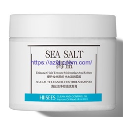 Восстанавливающий, увлажняющий шампунь Hiisees с морской солью от перхоти и жирности(39311)