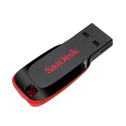 Флэш накопитель USB 128 Гб SanDisk Cruzer Blade (black) (222600)