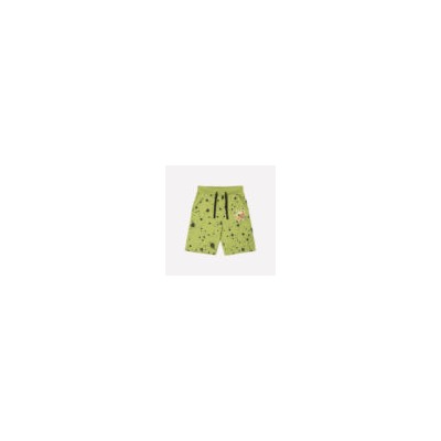 Шорты для мальчика Crockid  (К 4899/зеленый,брызги краски к1251)