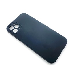 Чехол iPhone 11 Pro Max Silicone Case (Full Camera/No Logo) №28 Серая Сажа