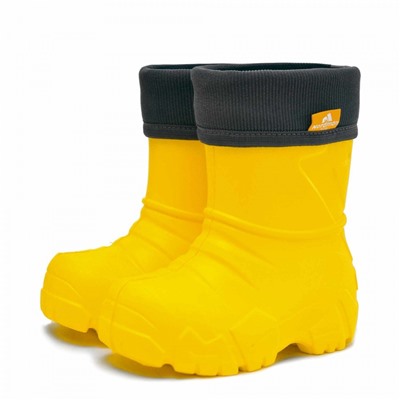 4-111-Y06 (желтый) Сапоги Nordman Kids с флисовым утеплителем, размеры 36/37