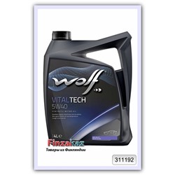 Синтетическое масло Wolf 5W-40 Vital Tech 4 л