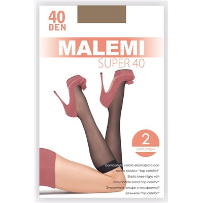 Malemi, Женские гольфы 2 пары 40 MALEMI