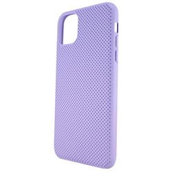 Чехол-накладка Zibelino c перфорацией для Apple IPhone 11 Pro (фиолетовый)