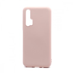 Чехол силиконовый Huawei Honor 20 Pro Silicone Case New Era светло-розовый