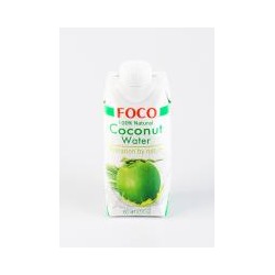 "FOCO" Кокосовая вода "FOCO"  330 мл Tetra Pak 100% натуральная, БЕЗ САХАРА