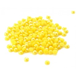 Стразы жемчужные 50 шт. перламутровые желтые №3