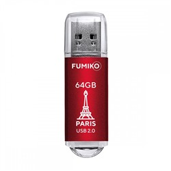 64GB накопитель FUMIKO Paris красный