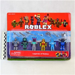 Roblox набор 6фигурок+аксессуары 7см (Роблокс)(№21513)