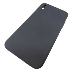 Чехол силиконовый iPhone XS Max Soft Touch черный*