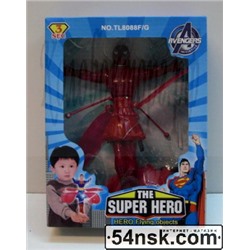 Вертолет Super Hero-Spider Man (кружится/свет)(№8088FG)