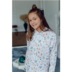 Пижама для девочки ЦВЕТЫ
