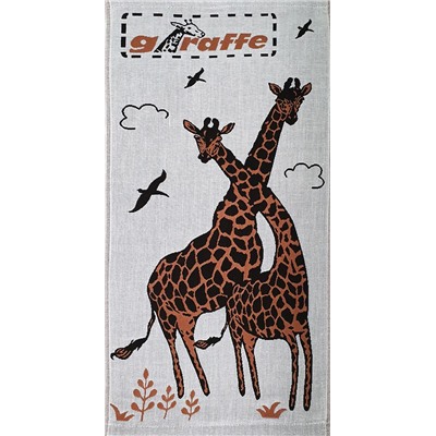 Полотенце "Жирафы" 35х75 см (1 шт.)