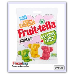 Жевательная конфета Fruit-tella gelatin free Koala 120 гр
