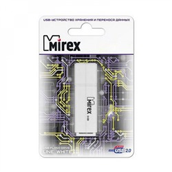 Флеш-накопитель USB 64ГБ Mirex Line White (13600-FMULWH16)
