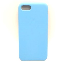 Чехол iPhone 7/8/SE (2020) Silicone Case №43 в упаковке Голубое Небо