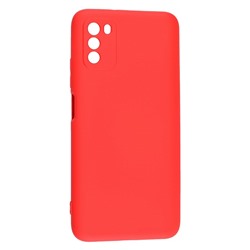 Силиконовый чехол Xiaomi Poco M3 (красный)